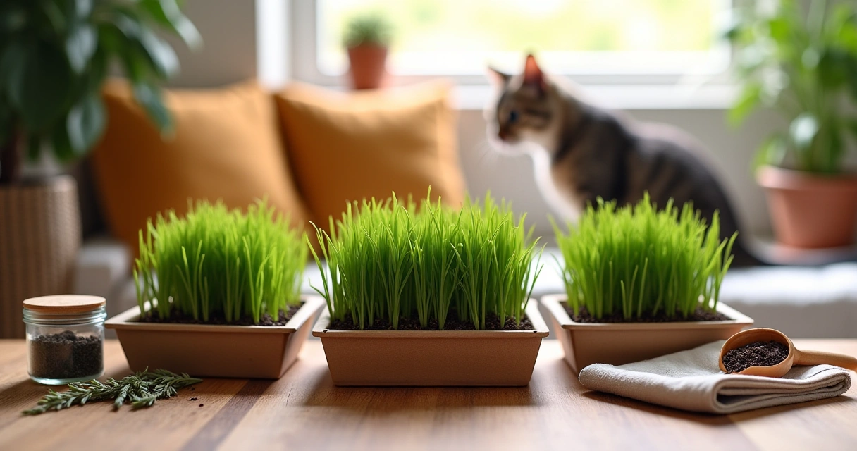 5 Best Organic Cat Grass Kits for Your Feline’s Indoor Garden