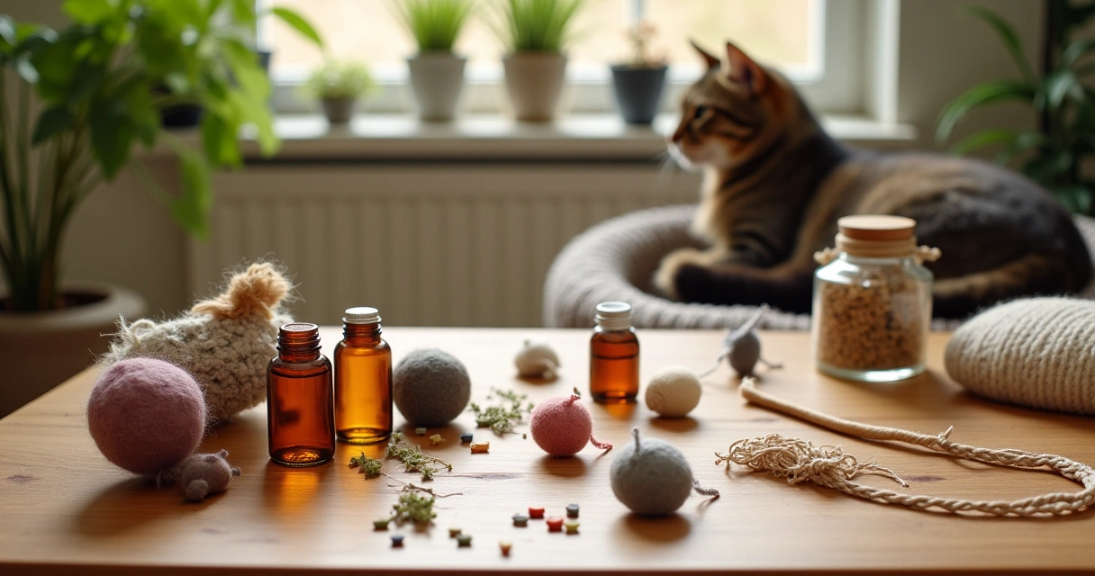 Combat Cat Stress With DIY Toys & Natural Solutions