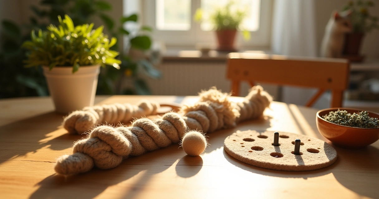 DIY Natural Pet Toys and Enrichment