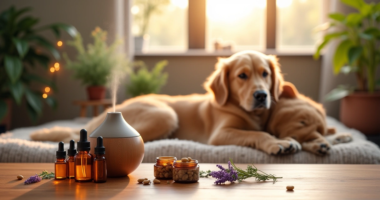 Essential Oils for Holiday Pet Anxiety: Safe Guide