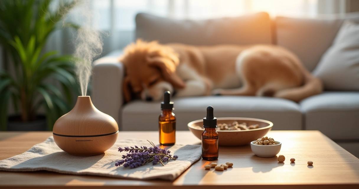 How to Use Aromatherapy to Calm Pet Anxiety During Storm Season