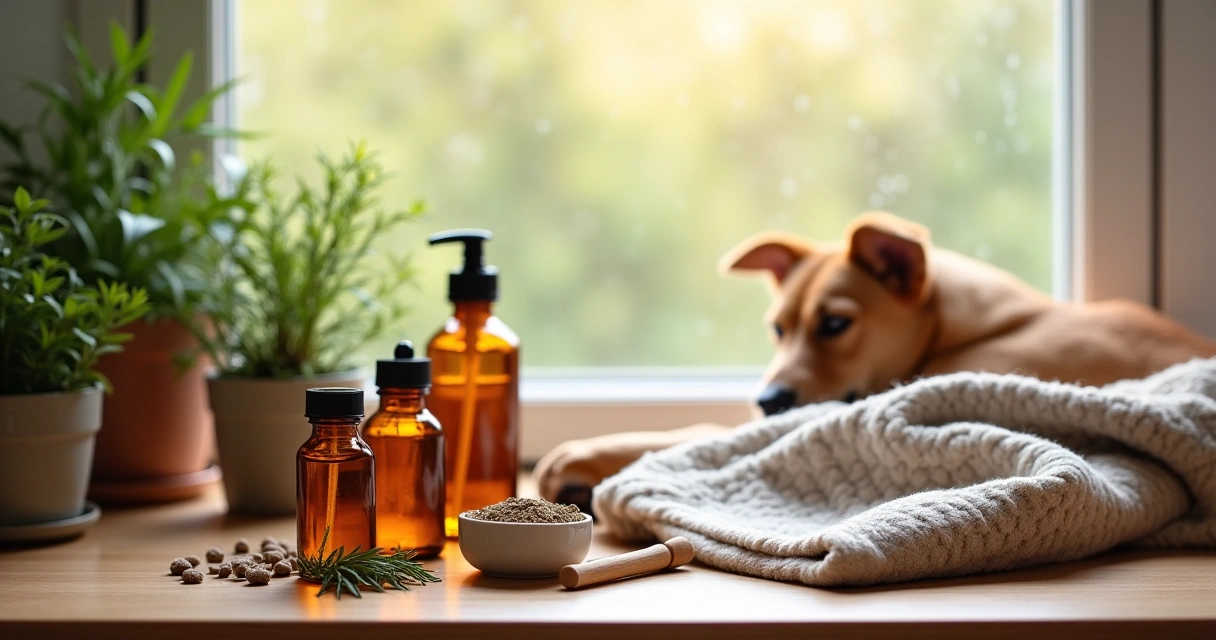 Natural Remedies to Help Pets Cope With Spring Storm Anxiety