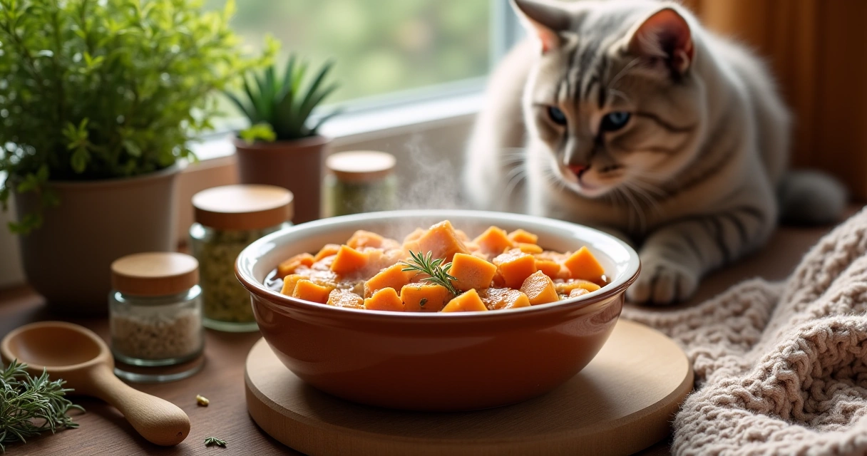 Warm Winter Meals: Organic Stews for Senior Cats