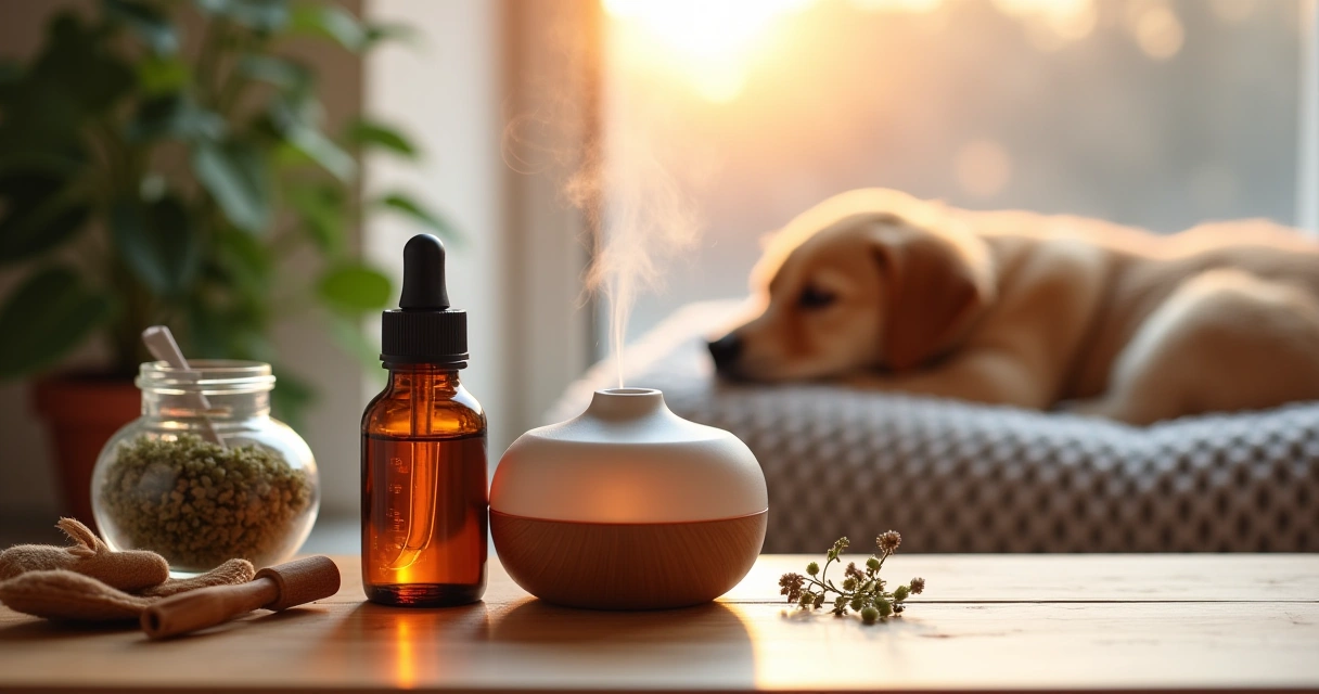 Winter Aromatherapy Pet Relaxation
